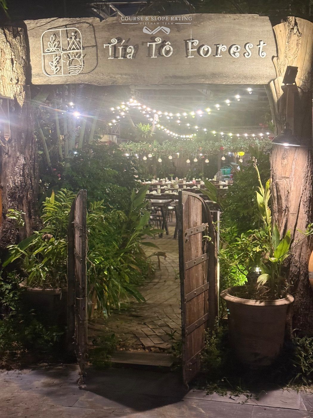 Tía Tô Glamping · Mặt tiền
